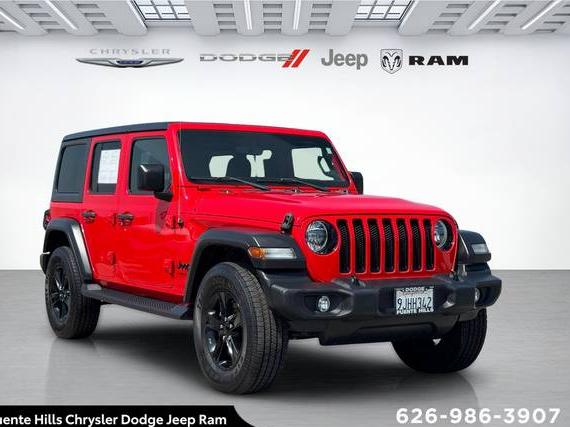 JEEP WRANGLER 2021 1C4HJXDM5MW667994 image