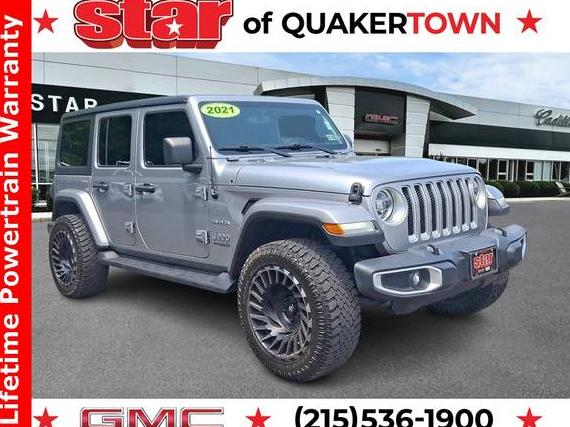JEEP WRANGLER 2021 1C4HJXEN1MW517453 image