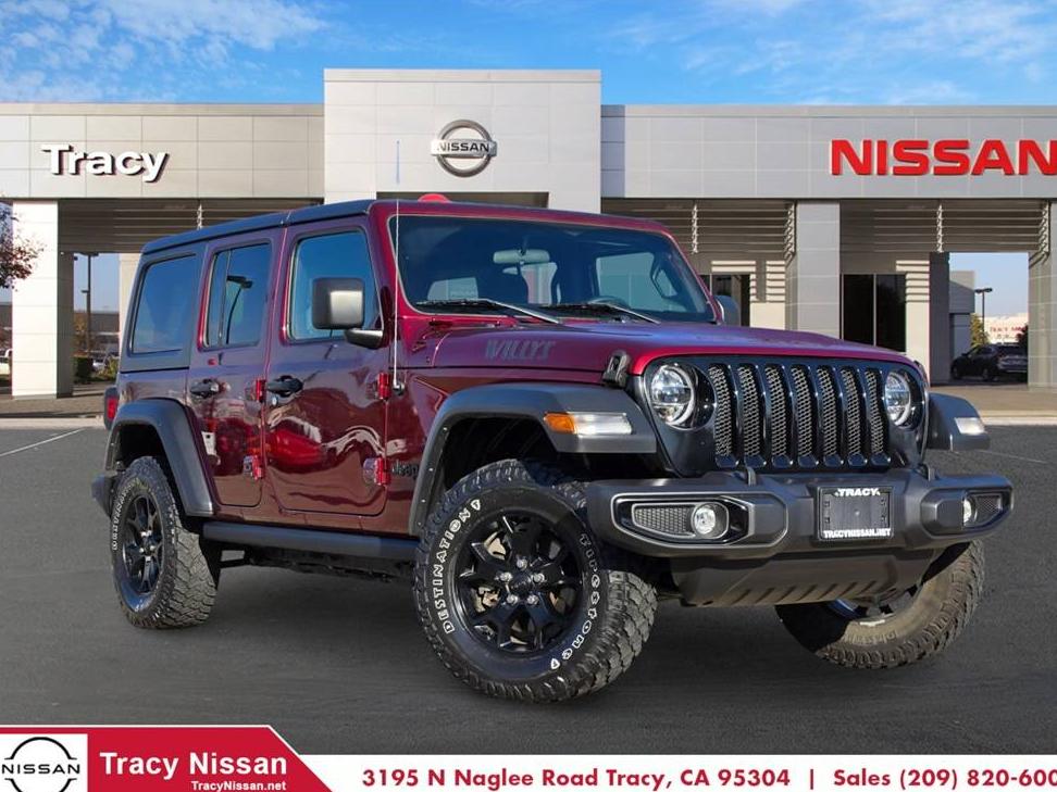 JEEP WRANGLER 2021 1C4HJXDN8MW779309 image