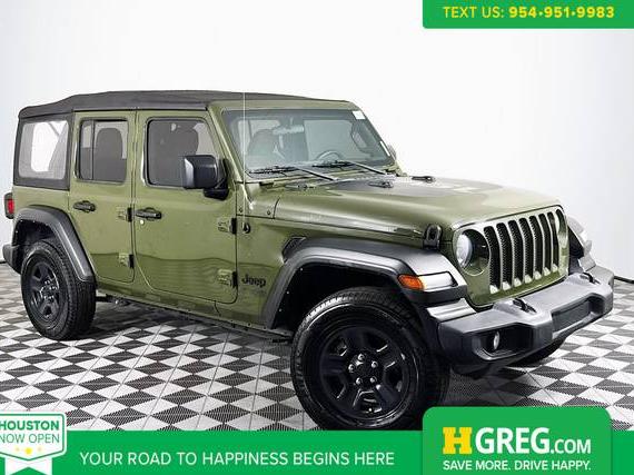 JEEP WRANGLER 2021 1C4HJXDN0MW721761 image