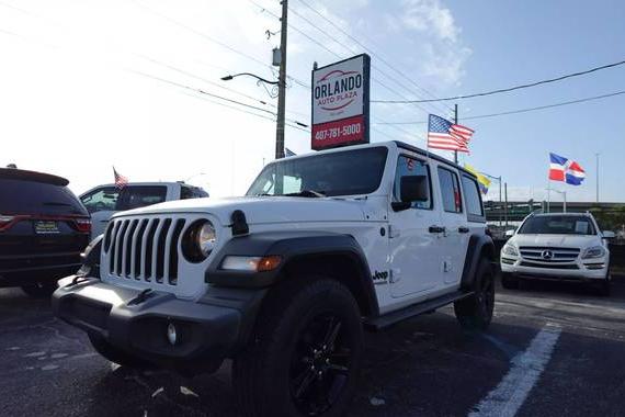 JEEP WRANGLER 2021 1C4HJXDG4MW636424 image