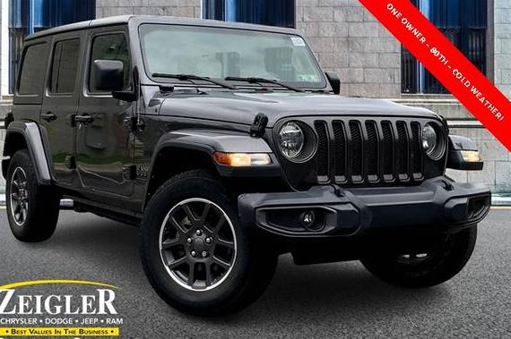 JEEP WRANGLER 2021 1C4HJXDN5MW719231 image
