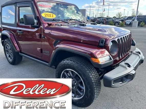 JEEP WRANGLER 2021 1C4GJXAN8MW638370 image