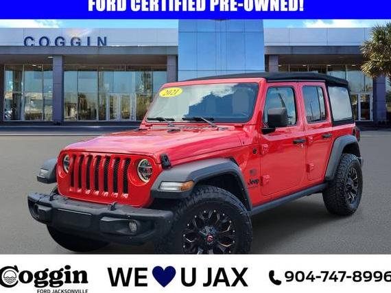 JEEP WRANGLER 2021 1C4HJXDG1MW751112 image