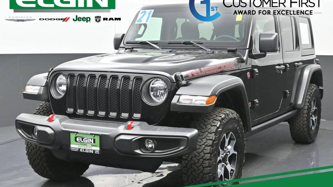 JEEP WRANGLER 2021 1C4HJXFN4MW801738 image