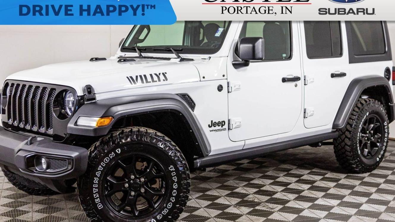 JEEP WRANGLER 2021 1C4HJXDN5MW775623 image