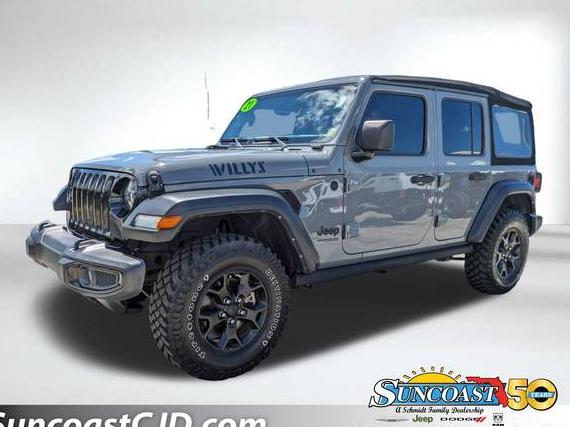 JEEP WRANGLER 2021 1C4HJXDN8MW815225 image JEEP WRANGLER 2021 1C4HJXDN8MW815225 image