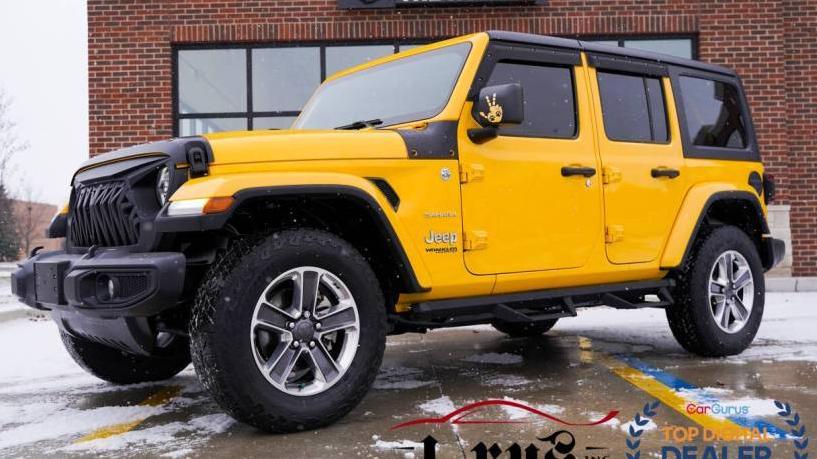 JEEP WRANGLER 2021 1C4HJXEG1MW677365 image