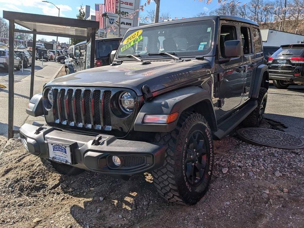 JEEP WRANGLER 2021 1C4HJXDG3MW805591 image