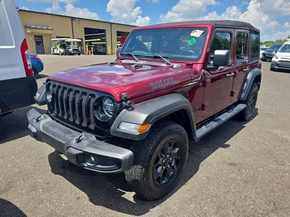 JEEP WRANGLER 2021 1C4HJXDGXMW621782 image