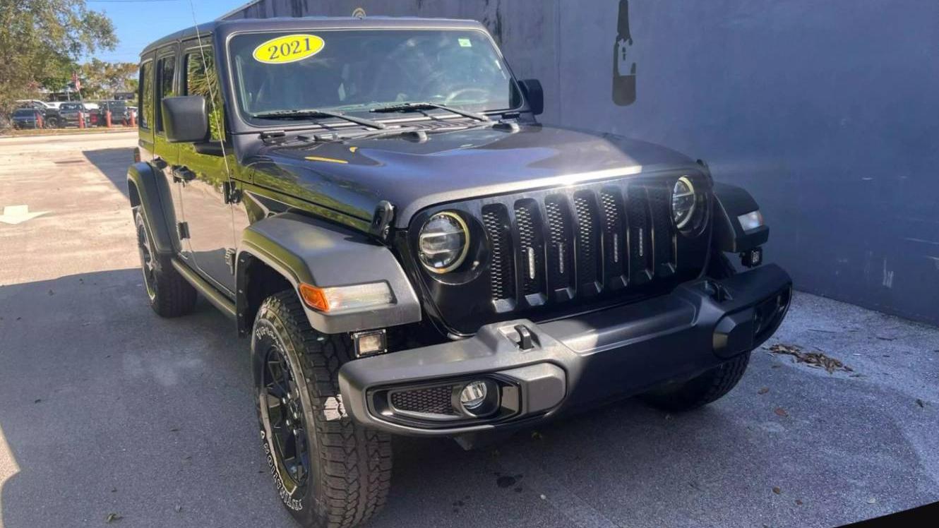 JEEP WRANGLER 2021 1C4HJXDG6MW837158 image