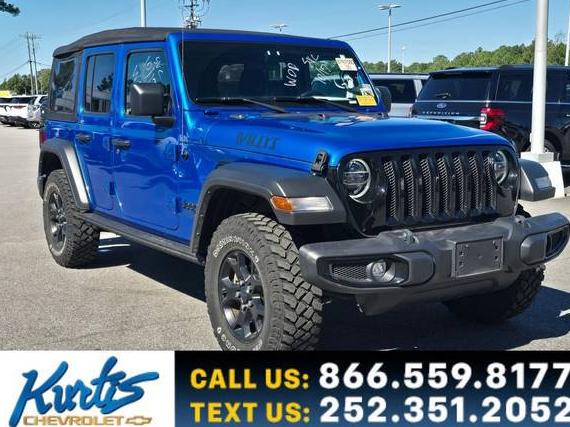 JEEP WRANGLER 2021 1C4HJXDN6MW744722 image JEEP WRANGLER 2021 1C4HJXDN6MW744722 image