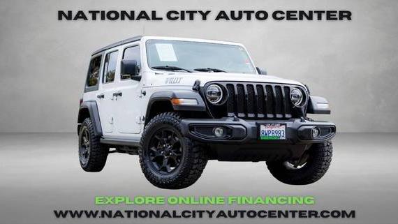 JEEP WRANGLER 2021 1C4HJXDG6MW741451 image
