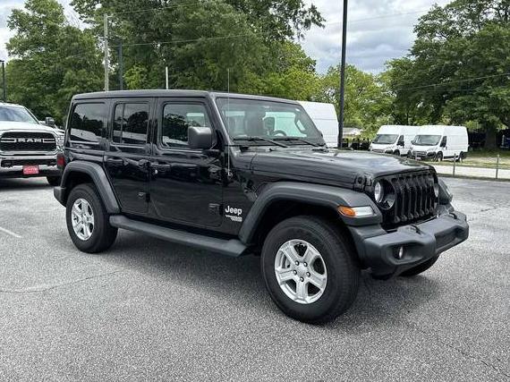 JEEP WRANGLER 2021 1C4HJXDN8MW593897 image