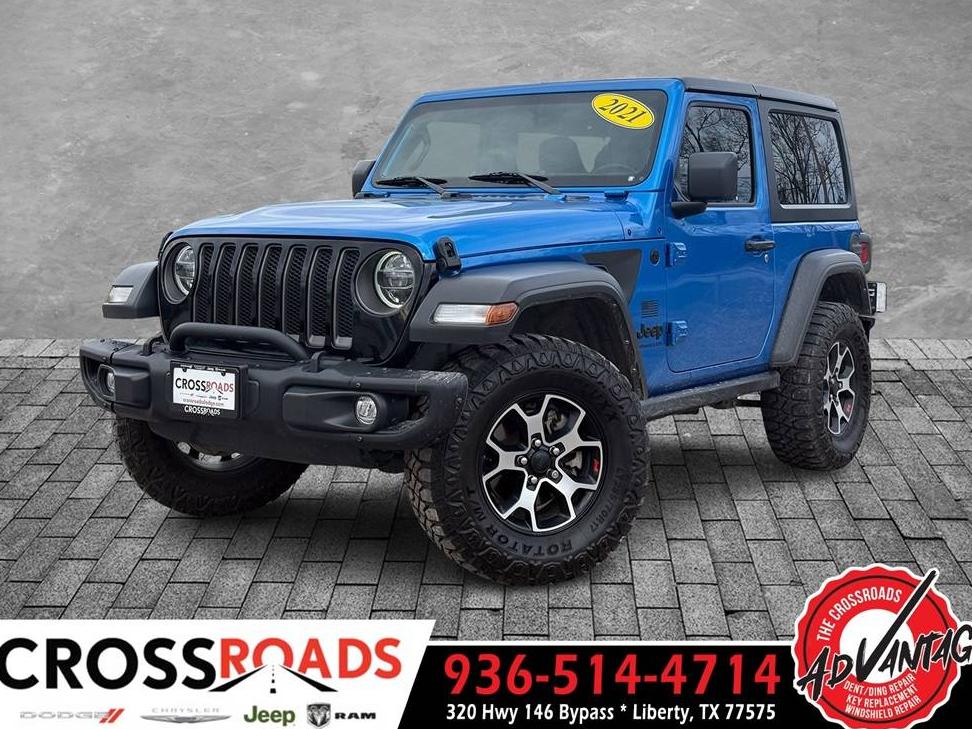 JEEP WRANGLER 2021 1C4GJXAN8MW672289 image