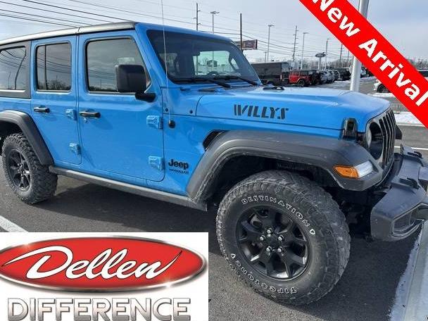 JEEP WRANGLER 2021 1C4HJXDN7MW600757 image