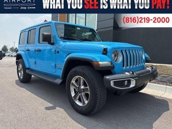 JEEP WRANGLER 2021 1C4HJXEG7MW600807 image