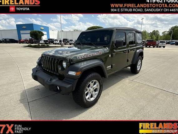 JEEP WRANGLER 2021 1C4HJXDG2MW724940 image