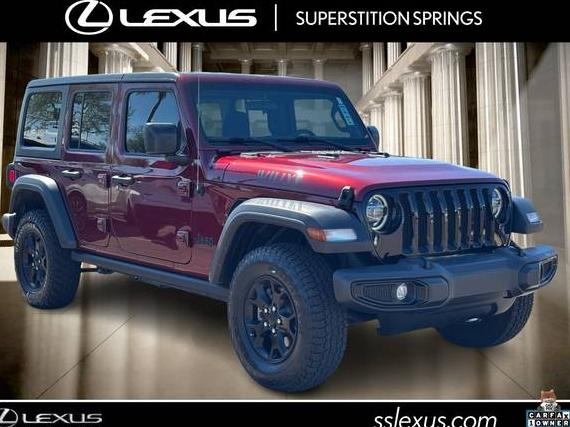 JEEP WRANGLER 2021 1C4HJXDMXMW693247 image