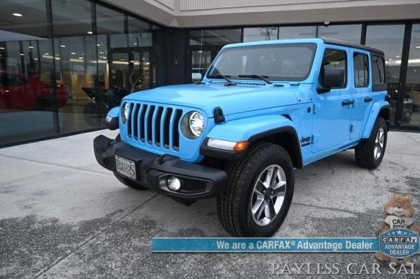 JEEP WRANGLER 2021 1C4HJXDN4MW600747 image