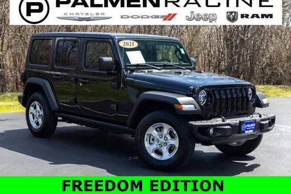 JEEP WRANGLER 2021 1C4HJXDN7MW609720 image