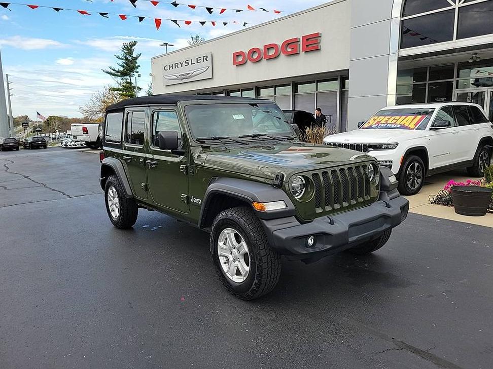 JEEP WRANGLER 2021 1C4HJXDG1MW513762 image