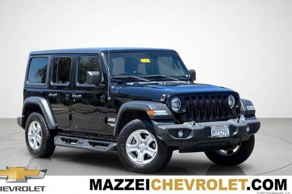 JEEP WRANGLER 2021 1C4HJXDG7MW520019 image