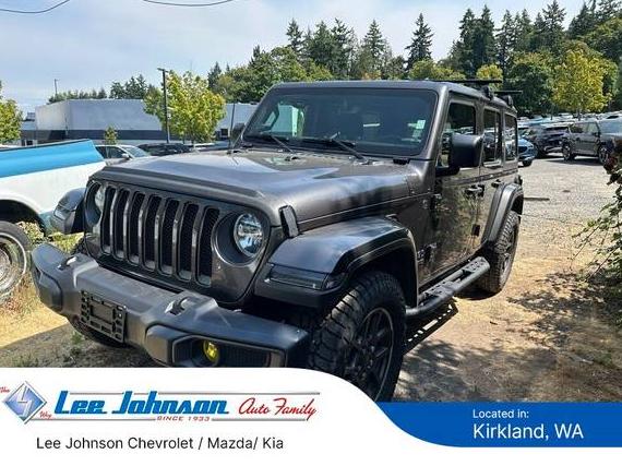 JEEP WRANGLER 2021 1C4HJXDG9MW711411 image