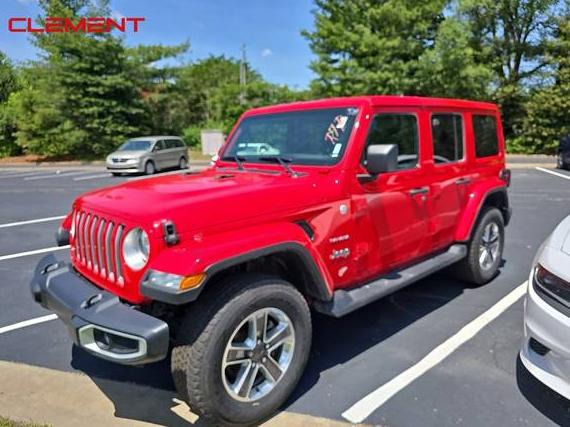 JEEP WRANGLER 2021 1C4HJXEN8MW864777 image