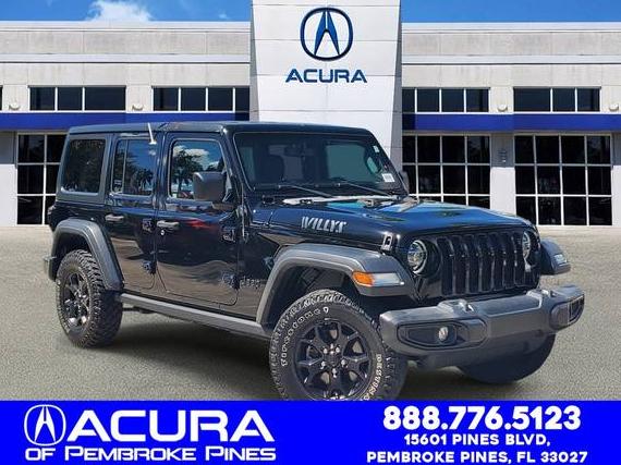 JEEP WRANGLER 2021 1C4HJXDN4MW814265 image JEEP WRANGLER 2021 1C4HJXDN4MW814265 image