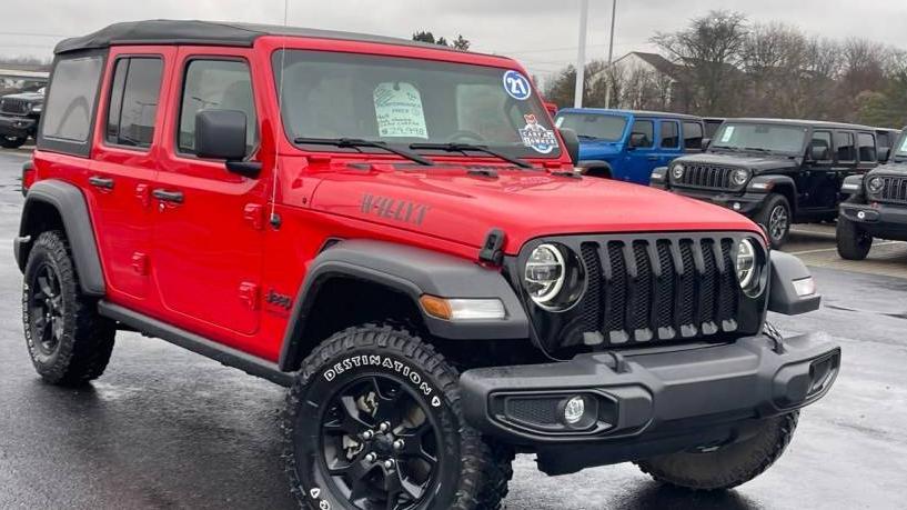 JEEP WRANGLER 2021 1C4HJXDN0MW748099 image