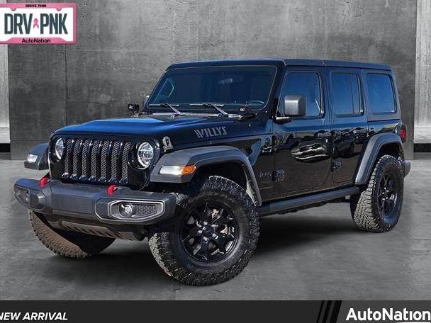 JEEP WRANGLER 2021 1C4HJXDM6MW608503 image