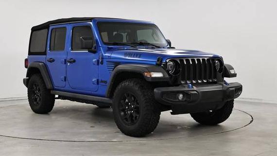 JEEP WRANGLER 2021 1C4HJXDN9MW820465 image