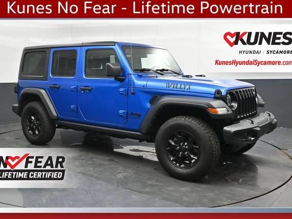 JEEP WRANGLER 2021 1C4HJXDN7MW753445 image