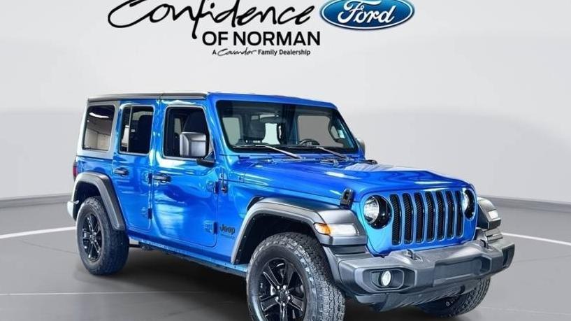 JEEP WRANGLER 2021 1C4HJXDG5MW740601 image