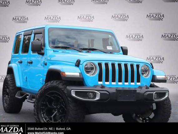 JEEP WRANGLER 2021 1C4HJXEG3MW616079 image