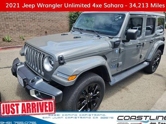 JEEP WRANGLER 2021 1C4JJXP68MW730522 image