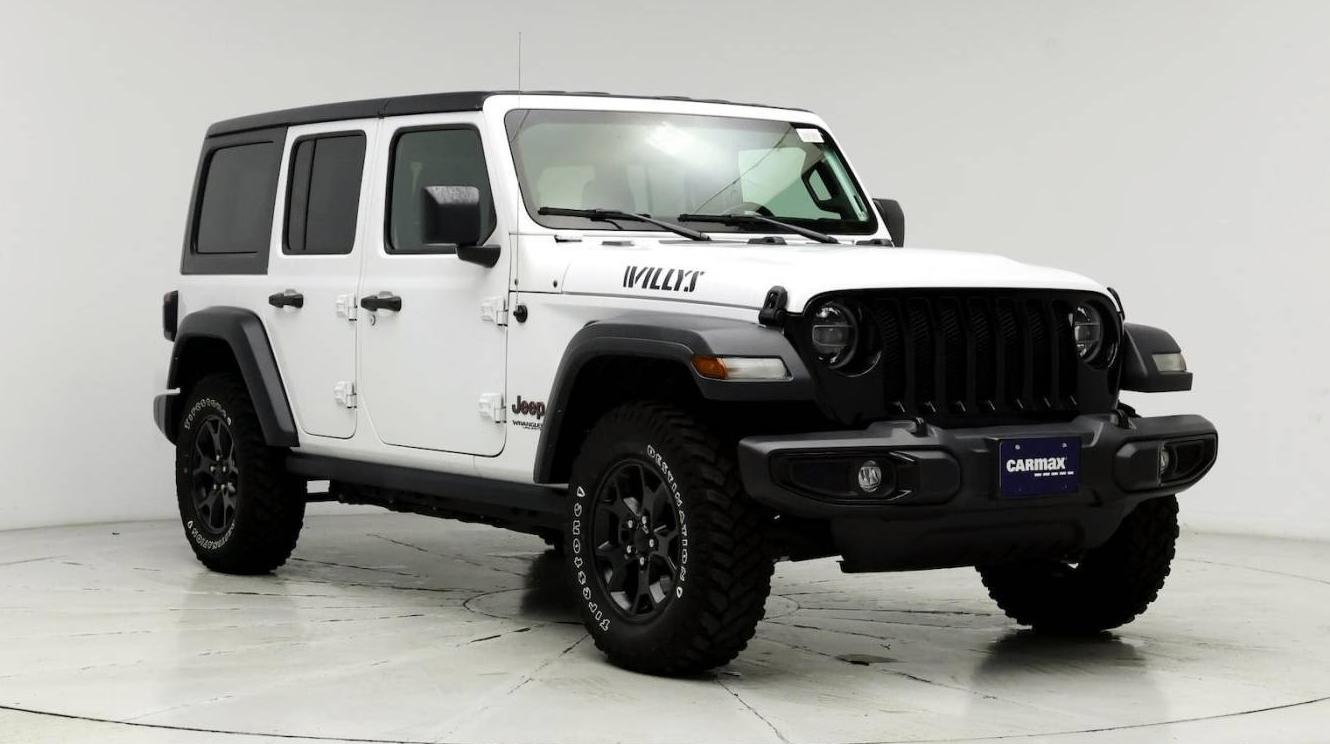 JEEP WRANGLER 2021 1C4HJXDNXMW680622 image