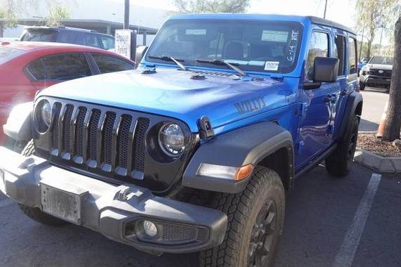 JEEP WRANGLER 2021 1C4HJXDN7MW814972 image