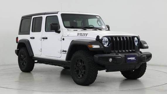 JEEP WRANGLER 2021 1C4HJXDGXMW770998 image