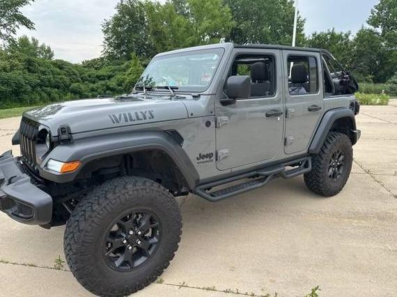 JEEP WRANGLER 2021 1C4HJXDN0MW783676 image
