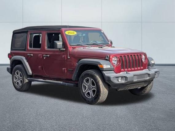 JEEP WRANGLER 2021 1C4HJXDG0MW847765 image