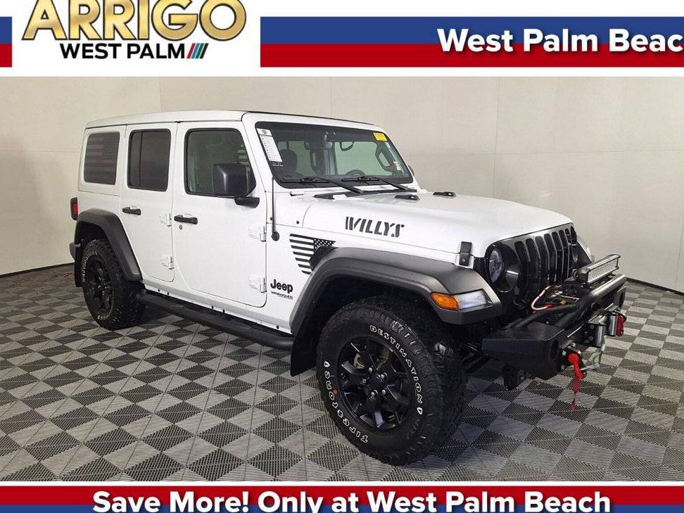 JEEP WRANGLER 2021 1C4HJXDG8MW640105 image