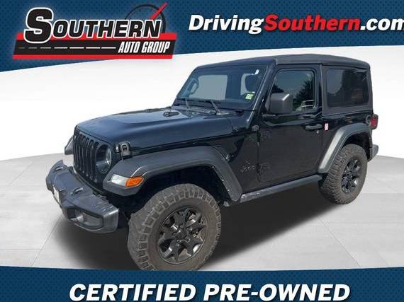 JEEP WRANGLER 2021 1C4GJXAN6MW792351 image