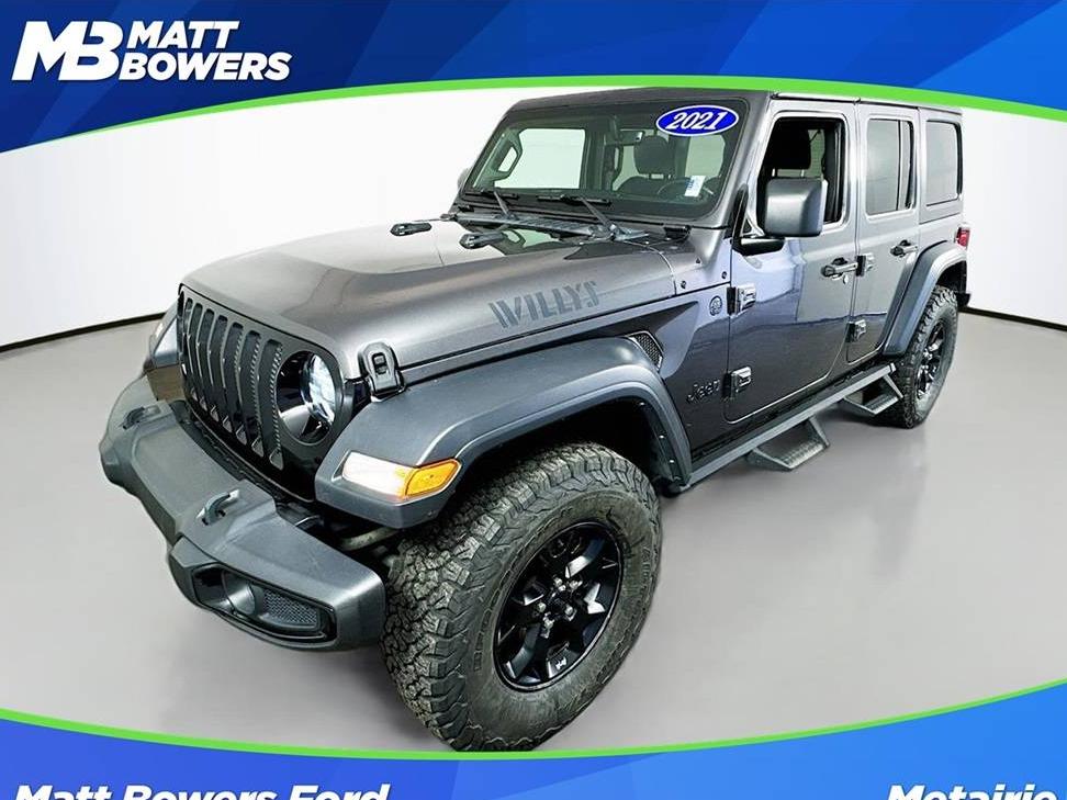 JEEP WRANGLER 2021 1C4HJXDG5MW860849 image