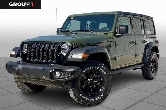 JEEP WRANGLER 2021 1C4HJXDN9MW680417 image