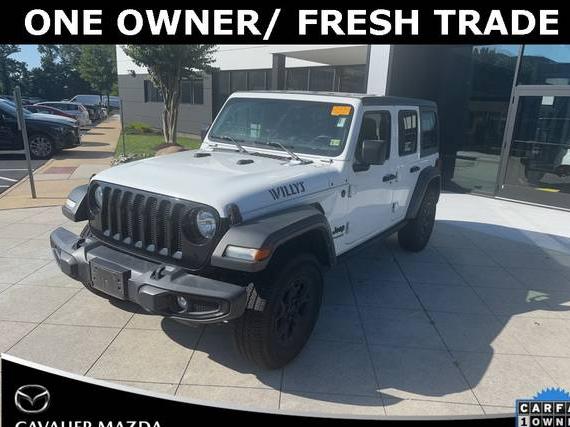 JEEP WRANGLER 2021 1C4HJXDGXMW797313 image