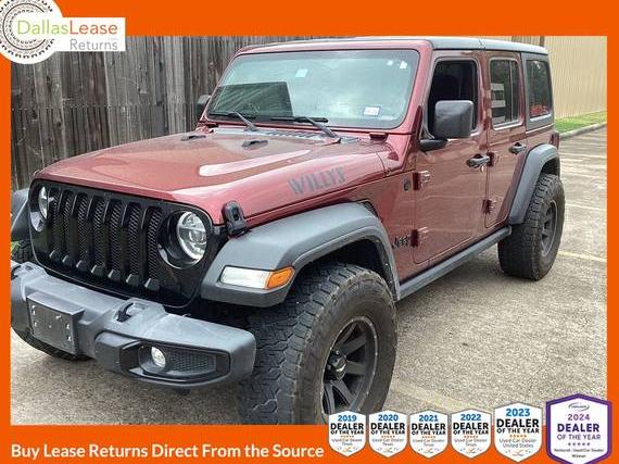 JEEP WRANGLER 2021 1C4HJXDG4MW732506 image