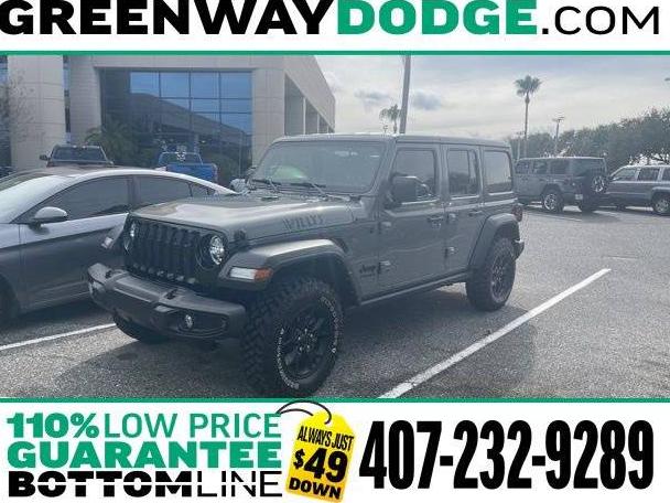 JEEP WRANGLER 2021 1C4HJXDG0MW662292 image