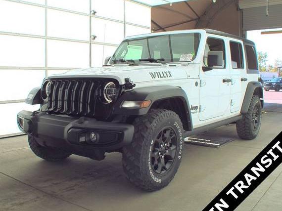 JEEP WRANGLER 2021 1C4HJXDGXMW664227 image